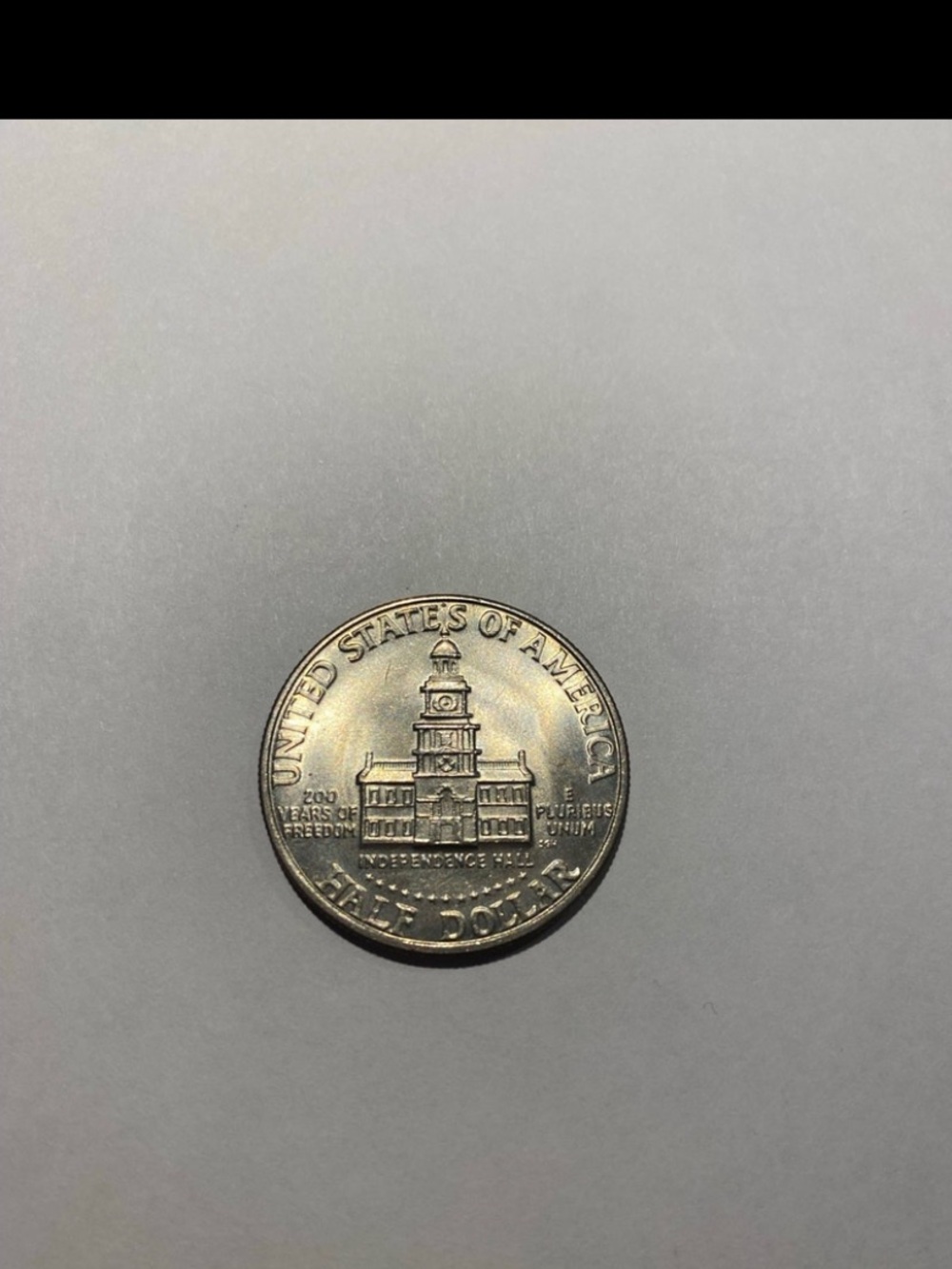 US 1976 President John F. Kennedy BICENTENNIAL Half Dollar Independence coin